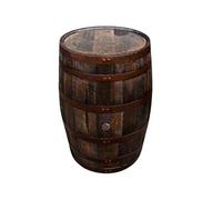 Botte da Whisky in Rovere, barile, da Usare Come Tavolo, Decorazione - 190 Litri (Trattamento Oliato)