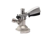 Botte di birra accoppiatore tipo A/S sistema di rubinetto con valvola di scarico della pressione di sicurezza, distributore di barile in acciaio inox, distributore di birra, presa di collegamento,