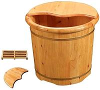 Botte di Legno Foot Spa Regalo per la casa Vaschetta per i Piedi, Secchio per Vasca per pediluvio, Massaggio, Spa, Sauna, Ammollo, Pediluvio Secchio di Legno Foot Spa Lavabo per la casa Articoli per