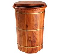 Botte di legno Spa per i piedi Regalo per la casa Vaschetta per i piedi in legno massello Bacino per i piedi in legno Secchio Secchio Vaschetta per i piedi Spa Benna per pedicure liscia e delicata