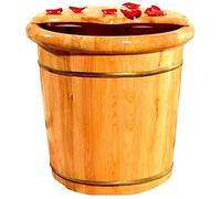 Botte di legno Spa per piedi Regalo per la casa Vaschetta per piedi, Vaschetta per piedi in legno Pediluvio, Botte per pediluvio in legno Botte per pediluvio in legno Durevole Salute Secchio