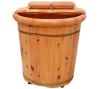 Botte di legno Spa per piedi Regalo per la casa Vaschetta per piedi, Vaschetta per piedi in legno Pediluvio, Botte per pediluvio in legno Botte per pediluvio in legno Durevole Salute Secchio