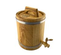 Botte in legno di quercia da 5 l, per liquori e vino