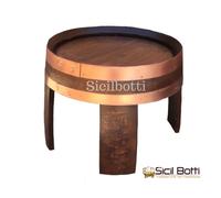 Botte/tavolo mezza botte rovere