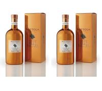 Bottega Distilled Dry Gin Bacûr con Astuccio - 1000ml (Confezione da 2)