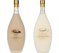 Bottega - Latte Macchiato Crema di Liquore al Caffè - 50cl & Fior di Latte Crema di Liquore al Cioccolato Bianco - 50cl