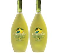 Bottega Liquore Limoncino Biologico - 500ml (Confezione da 2)