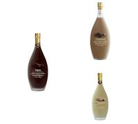 Bottega Nero Liquore Vegan al Cioccolato & al Gianduia - al Latte Macchiato - 500ml