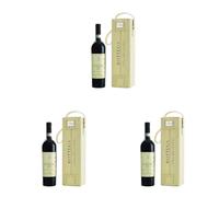 Bottega Prêt A Porter Amarone della Valpolicella DOCG Classico Riserva con Astuccio in Pelle - 750ml (Confezione da 3)