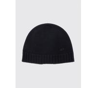BOTTEGA VENETA Berretto beanie in pura lana con design a costine e risvolto L Blue