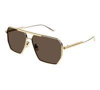 OCCHIALI DA SOLE BOTTEGA VENETA BV1012S (003) Marrone Oro occhiali da sole