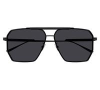 Bottega Veneta Bv1012s Occhiali Da Sole Uomo Nero Pilot Grigio 60mm