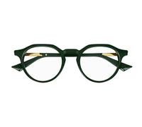 Bottega Veneta Bv1263o Occhiali Da Vista Uomo Verde Pantos