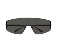 Bottega Veneta Bv1299s Occhiali Da Sole Unisex Nero Mascherina Grigio 99mm