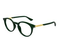 Bottega Veneta BV1335OA 003, Verde, RECYCLED acetate, Unisex occhiali 50