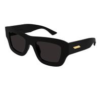 Bottega Veneta Donna Bottega Veneta BV1357S 001 Occhiali da sole Acetato Nero Grigio Squadrata