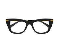 Bottega Veneta Bv1370o Occhiali Da Vista Unisex Nero Squadrato