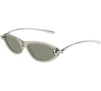 Bottega Veneta BV1390S 005, Beige, Plastic, Donne occhiali da sole 56