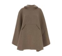 Bottega Veneta - Cappa con Cappuccio in Cashmere - - Jackets - Donna - Beige - ONE SIZE