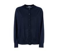 Bottega Veneta - Cardigan a Maniche Lunghe con Bottoni - - Knitwear - Donna - Blu - S