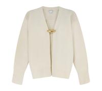 Bottega Veneta - Cardigan in Cashmere- Lana e Seta - - Knitwear - Donna - Beige - M