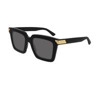 Bottega Veneta Donna BV1005S 001 Occhiali da sole Acetato Nero Grigio Squadrata Normale