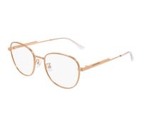 Bottega Veneta Donna BV1044O 001 Montature da vista Metallo Oro Rotonda