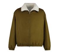 Bottega Veneta - Giacca in Cotone con Zip - - Jackets - Uomo - Verde - M