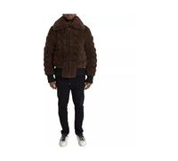 Bottega Veneta - Giubbotto Bomber Shearling Lana Marrone - - Jackets - Uomo - Marrone - M