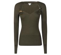 Bottega Veneta - Maglia a Coste in Cashmere e Seta - - Knitwear - Donna - Verde - L