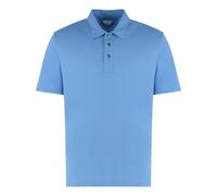 Bottega Veneta - Polo in Piqué di Cotone - - Tops - Uomo - Blu - M