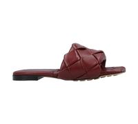 Bottega Veneta, ,Shoes ,Donna ,Rosso ,39 EU Lido Flat Sandal