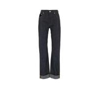 Bottega Veneta - Jeans Risvolto con Gamba Dritta - - Jeans - Donna - Blu - XS