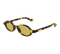 Bottega Veneta Unisex BV1388S 002 Occhiali da sole Acetato Havana Rotonda