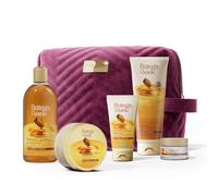 Bottega Verde - Argan del Marocco, Pochette con 5 Prodotti Corpo e Viso | Set Regalo con Bagnodoccia 400 ml, Latte Corpo 200 ml, Scrub 200 ml, Crema Mani 75 ml e Crema Viso 50 ml con Argan