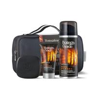 Bottega Verde - Beauty Nero d'Ambra - Schiuma da barba, Sapone e mini Shampodoccia