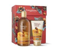 Bottega Verde - Cofanetto Regalo Argan, con Bagnodoccia 400 ml e Crema Mani 75 ml, Setificante e Nutriente, Idea Regalo