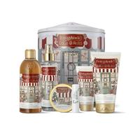 Bottega Verde - Cofanetto Regalo Dolce Felicità Carillon, con Bagnodoccia 250 ml, Latte Corpo 150 ml, Crema Mani 30 ml, Balsamo Labbra, Body Mist, Burro Corpo, Idea Regalo