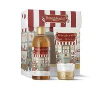 Bottega Verde - Cofanetto Regalo Dolce Felicità, con Bagnodoccia 250 ml e Latte Corpo 150 ml, Profumo di Nocciola e Caramello Salato, Idea Regalo