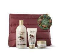 Bottega Verde - Cofanetto Regalo Karité d’Africa, con Bagnolatte 400 ml, Crema Mani 30 ml, Crema Viso 50 ml in Pochette Trapuntata, Nutriente e Ricco, Idea Regalo