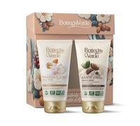 Bottega Verde - Cofanetto Regalo Kit Creme Mani, 2 Creme Mani da 75 ml, Karitè d'Africa e Mandorle Dolci, Idratante, Nutriente, Idea Regalo