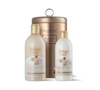 Bottega Verde - Cofanetto Regalo Lanterna Mandorle Dolci, Bagnodoccia 400 ml, Latte Corpo 200 ml e Latta, con Latte e Olio di Mandorle Dolci, Setificante e Nutriente per Pelli Normali, Idea Regalo