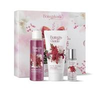Bottega Verde - Cofanetto Regalo Pepe Rosa con Bagnodoccia 100 ml, Crema Corpo 100 ml e Eau de Toilette 10 ml, Fragranza Pepe Rosa e Vaniglia, Idea Regalo