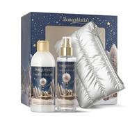 Bottega Verde - Cofanetto Regalo Speciale Favola di Natale, con Bagnodoccia 250 ml, Body Mist 150 ml, Pochette Trapuntata, Profumo di Muschio Bianco e Fiori Bianchi, Idea Regalo
