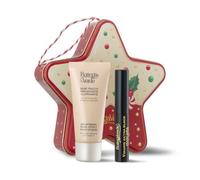 Bottega Verde - Confezione Regalo con 1 Mascara Volume Extra Black da 8 ml e 1 Base Trucco Illuminante Perlescente da 30 ml, in un'Originale Scatola di Latta, Idea Regalo Make-Up