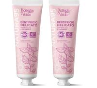Bottega Verde - Dentifricio Delicato, 75 ml, con Basilico e Calendula, Adatto a Denti Sensibili, Formula Vegana (Confezione da 2)