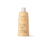 Bottega Verde - Latte Solare SOL Girasole SPF 50, 200ml, Protezione Alta, con Iperfermentato di Girasole e Alchechengi, Protegge dai raggi UVA UVB, dagli effetti dei raggi Infrarossi, Water Resistant