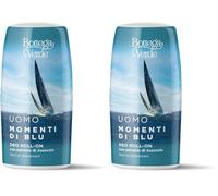 Bottega Verde - Momenti di Blu - Deodorante roll-on con estratto di Assenzio (50 ml) (Confezione da 2)