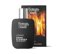 Bottega Verde - Nero d'Ambra, Eau de Toilette, 50 ml, Profumo Uomo, Fragranza Fresca, Calda e Ambrata