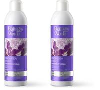 Bottega Verde - Orchidea e Riso - Shampoo viola - antigiallo idratante (250 ml) - capelli grigi, bianchi o decolorati (Confezione da 2)